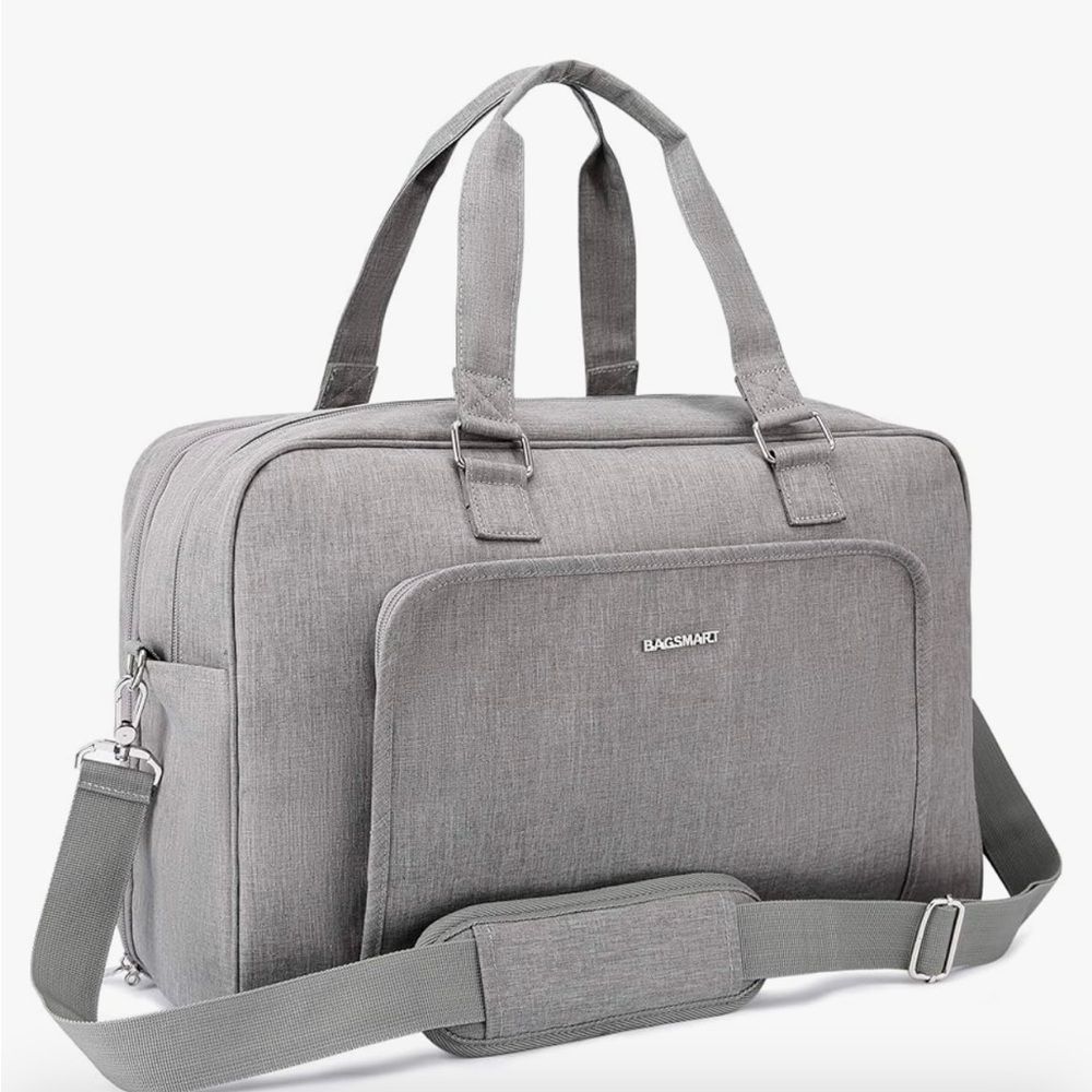 Bagsmart Grey Bento Duffle Travel Bag